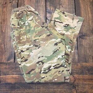 MultiCam Nursing Scrub Cargo Pants Medium Elastic Waist, nurse, medic, army